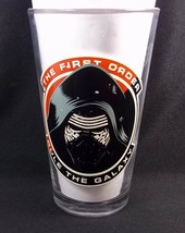 Star Wars pint glass The First Order Rule the Galaxy Fighter Squadron 2015 - £7.40 GBP