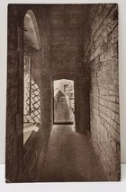 Tower of London Bloody Tower, &quot;Raleigh&#39;s Walk&quot; Postcard A7 - $5.95