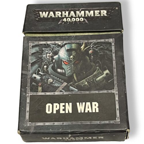 Primary image for Warhammer 40K OPEN WAR Cards 2017 Edition Excellent condition