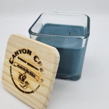 NEW Canyon Creek Candle Company 14oz Cube jar OCEAN BREEZE sea scented Handmade! - £21.97 GBP