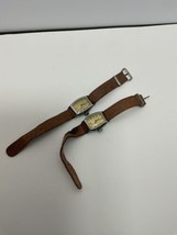 Two Vintage Sentinel Wind Up Wristwatches - £15.60 GBP