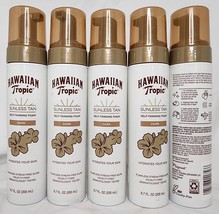 (5 Ct) Hawaiian Tropic Sunless Tan Foam - 6.7 fl oz (200 ml) - Dark - £38.69 GBP