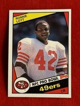 Ronnie Lott San Francisco 49ers CB Topps 1984 # 357 - £2.28 GBP