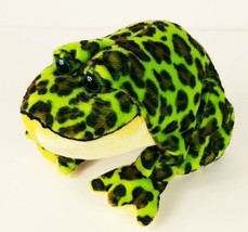 Ganz Webkinz Speckled Bullfrog Plush Stuffed Animal HM114 No Code 9&quot; - £4.79 GBP