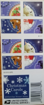 Christmas Carols First Class (USPS) FOREVER STAMPS 20 - £15.80 GBP