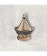 Utensil Holder Silverware Revolving Lazy Susan Pickled Wood Compartment ... - $449.34 MXN
