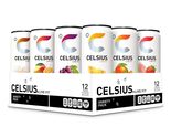 CELSIUS Assorted Flavors  Energy Drinks, 12 Fl Oz (Pack of 12) - £14.13 GBP