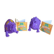 Dino Skinz Dinosaurs Easter Candy Filled Egg Smarties Lot of 2 - Exp. 6/2025 - £9.86 GBP