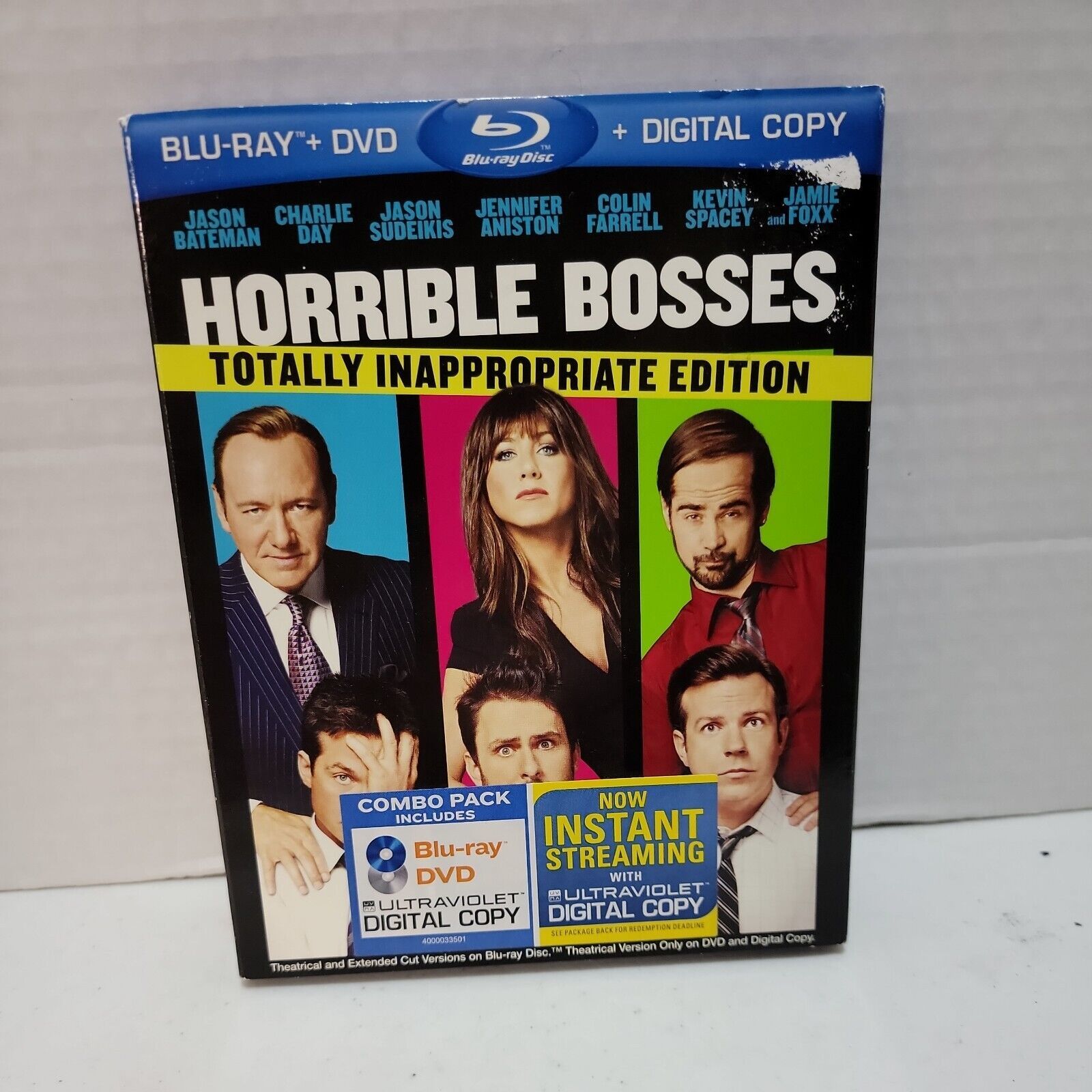 Primary image for Horrible Bosses (Blu-ray/DVD, 2011, 3-Disc Set, Totally Inappropriate Edition...