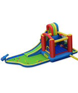 Inflatable Kid Bounce House Castle with Blower - Color: Multicolor - $565.99