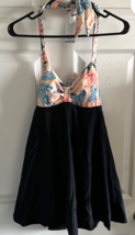 Summermae Women&#39;s Medium Black Piece Swimsuit Skirt Shorts - $20.53