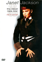 Janet Jackson: The Velvet Rope Tour - Live In Concert DVD (1999) David Mallett P - £13.93 GBP
