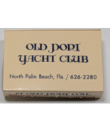 Vintage Old Port Yacht Club - North Palm Beach, Florida Matchbox - $16.82