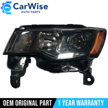 2016-2022 Jeep Grand Cherokee LEFT Driver OEM Genuine HALOGEN Headlight - $176.39