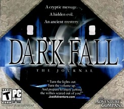 Dark Fall: The Journal [PC CD-ROM, 2004 with Case] Myst-Style Horror-Adventure - £4.53 GBP