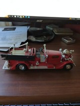 ERTL 1993 Limited Edition Eastwood Vol. Fire Dept. Ahrens-Fox Die Cast Coin Bank - $13.86