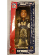 TEDY BRUSCHI Super Bowl PATRIOTS Limited Edition Forever Collectible Bob... - £62.68 GBP