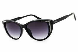 Guess Outlet GO00006 01B Shiny Black/Smoke Gradient 56-16-150 Sunglasses... - $28.59