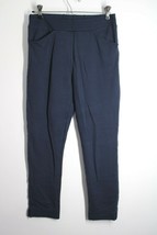 Soft Surroundings PS Navy Blue Pull-On Relaxed Knit Stretch Pants 3DK37 - £22.50 GBP