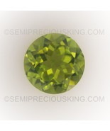 Natural Peridot Round Faceted Cut 7X7mm Parrot Green Color VVS Clarity L... - £22.81 GBP