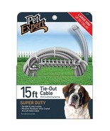 Westminster Pet Products 29615TV Pet Expert Dog Tie Out, 15&#39;/Large - $54.37 CAD