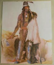 Print 8 x 10 Native American Indian with Tatoos D - $13.86