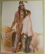 Print 8 x 10 Native American Indian with Tatoos D - £11.03 GBP