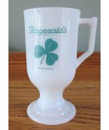 Fitzgerald&#39;s Casino Nevada White Milk Glass St. Patrick&#39;s  Irish Coffee ... - $12.99