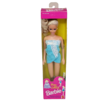 Vintage 1992 Fun To Dress Barbie Doll Bath Towel Mattel # 3240 Nos New In Box - $35.15