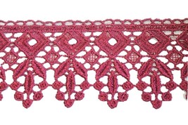 Hole embroidery lace macrame high 6 cm sweet trims art. 2844-
show original t... - £1.21 GBP