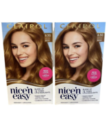 2-Clairol Nice N’ Easy Natural  Permanent Hair Color 6.5G Lightest Golden Brown - $25.99