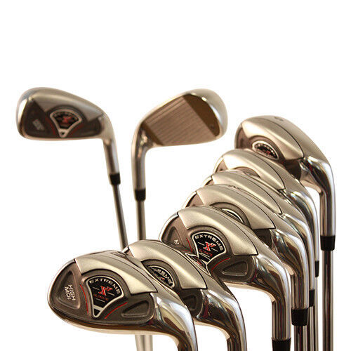 NEW GRAPHITE SHAFTS CUSTOM MADE GOLF CLUBS OS WIDE SOLE R IRON SET - $872.19