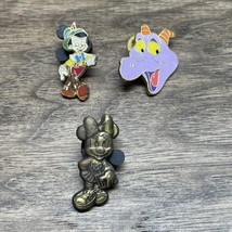 Lot of 3 Disney Trading Pins Pinocchio Figment Minnie Mouse Cheerleader ... - €10,32 EUR