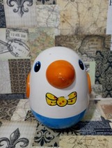 Vintage Playskool Chime Penguin Bird Roly Poly Weeble Duck Baby Toddler Toy - £34.93 GBP