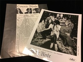 Concrete Blonde “Mexican Moon” Album Release Original Press Kit w/Photo - £12.07 GBP