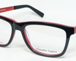 Claudio Lopez CLA5561 3 Schwarz /Candy Rot Sonnenbrillen Rahmen 53-17-135mm - $76.22