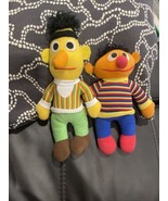 Vintage Rare Knickerbocker Bert and Ernie Plush Dolls Sesame Street Toys... - $618.91 MXN
