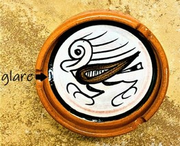 Talavera Roadrunner ASHTRAY Ceramic Pottery Hand Painted Bird Panama VTG 3 Inch - £7.70 GBP