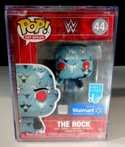 Funko Pop! Art Series WWE THE ROCK #44 Walmart Exclusive w/Protector - £11.14 GBP