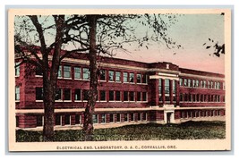 Engineering Building Oregon Agricultural College Corvallis OR UNP WB Postcard V8 - $4.90