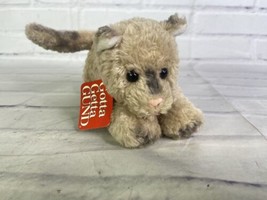 Gund Friskees Kitten Kitty Plush Cat 6in Stuffed Animal Beanie Toy 60015 - £22.15 GBP