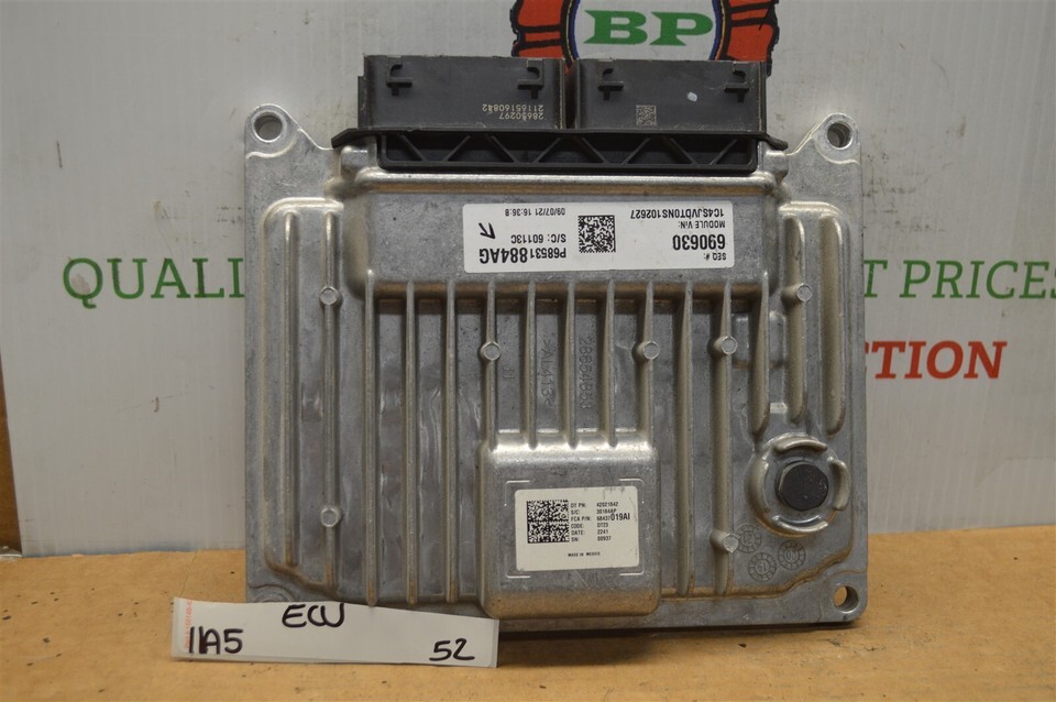 2022 Jeep Wagoneer Hybrid Engine Control Unit ECU 68531884AG Module 52-11A5 - $139.64