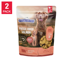 Canature NutriBites Freeze Dried Salmon, Dog and Cat Treat 18oz, 2-pack - £48.35 GBP