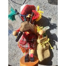 12” Steinbach Germany Scottish Bagpipe Player Incense Cone Smoker - $107.53