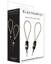 ElectraStim Accessory - Metallic Adjustable Cock Loops - £55.21 GBP