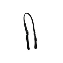Horse Headstall 3/4&quot; Black Leather Paso Fino Style HHE0715 - $23.76