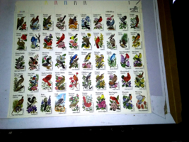US Stamps/Postage/Sheets Sc #2002b State Birds and Flowers F-VF OG FV $10.00 - £9.87 GBP