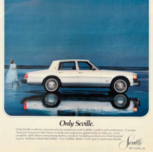 1977 Cadillac Seville Advertisement Vintage Automobilia Luxury Car DWW13B - $24.99