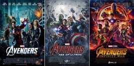 The Avengers Age of Ultron Infinity War Movie Poster Marvel 14x21&quot; 27x40... - $11.90+