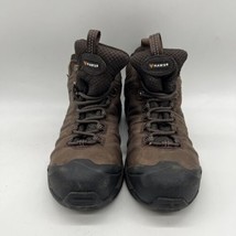 Hawx Men Axis Work Boots WHCW-2 LN Safety 10.5 D Brown Composite Toe Wat... - $85.14